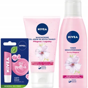 Pleťový krém NIVEA sada TONIK + GEL zklidňující