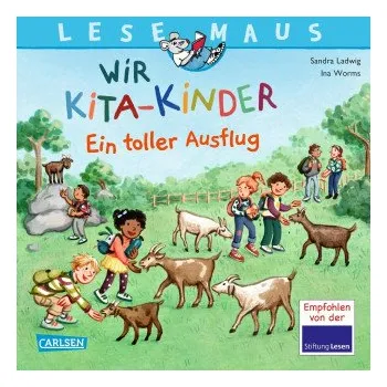 První čtění LESEMAUS 165: Wir KiTa-Kinder - Ein toller Ausflug (DE)