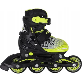 Kolečkové brusle Dětské Kolečkové Brusle Roces Jokey X Boy černé/limetkové 38-41 EU