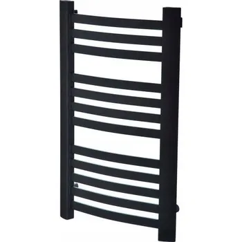 Radiátor Koupelnový radiátor vodní fr1 300 W 480 x 750 mm černý