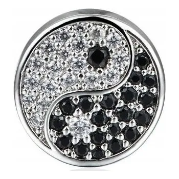 Přívěsek Přívěsek Yin Yang přátelství Stříbro 925