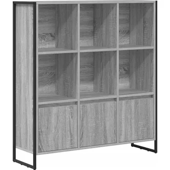 Knihovna Knihovna 2 pcs Šedá Sonoma 99,5 x 30 x 108,5 cm