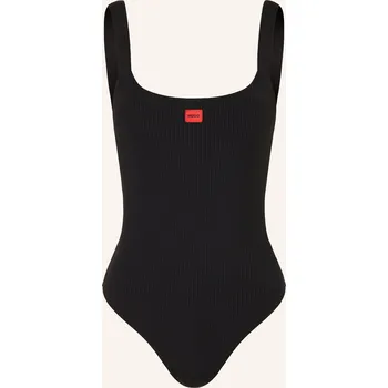 Dámské plavky Hugo Dámské Plavky Signature, černá / červená, 38