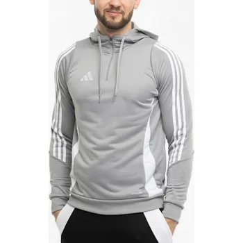 Pánská mikina Sportovní pánská mikina s kapucí adidas Tiro IR7551 šedá, M i476_19547824