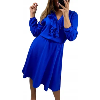 Dámské šaty Koktejlové midi šaty Genesy Glamour, velikost 46