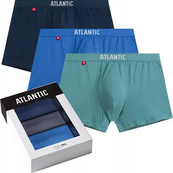 Boxerky Spodní Prádlo Boxerky Atlantic modré, velikost M