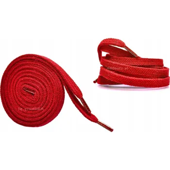 Vrták Tkaničky ČERVENÉ 160 cm PLOCHÉ 8mm SILNÉ Široké G10-09