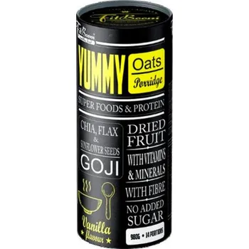 FitBoom Yummy Oat Mash 980g Vanilka