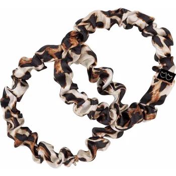 Cat&Cat sada: hedvábné gumičky do vlasů slim leo, 2 ks