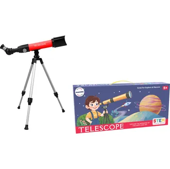 Dalekohled Mamido Dětský dalekohled se stativem zoom 80x červený