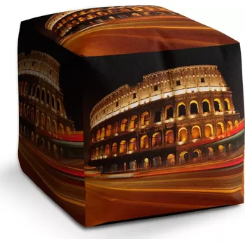 Taburet Sablio Taburet Cube Koloseum: 40x40x40 cm