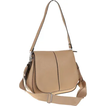 Kabelka Dámská kabelka přes rameno prostorná malá módní taška přes rameno Y269 Béžová