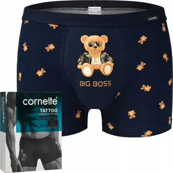 Boxerky Cornette Spodní Prádlo Boxerky modré, velikost XL