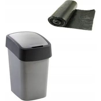 Odpadkový koš Odpadkový koš fra 10 l šedý