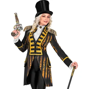 Karnevalový kostým Dámský Steampunk kabát - M