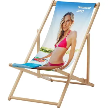 Zahradní lehátko Sablio Lehátko s potiskem