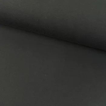 Teplákovina počesaná Gold 265g - Černá