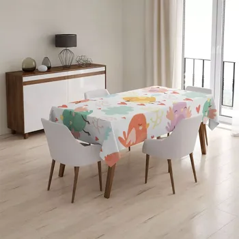 ubrus Sablio Ubrus Oblak s ptáčky - 90x90 cm