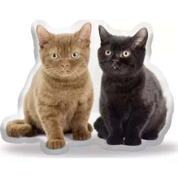 Polštář Sablio 3D polštář ve tvaru Kočičky