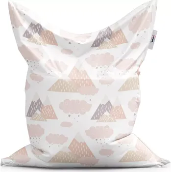 Sedací pytel Sablio Sedací vak Classic Dětské pyramidy - 150x100 cm