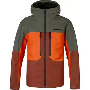 Pánská parka Bunda Hannah NIEL smoked paprika/climbing ivy XL