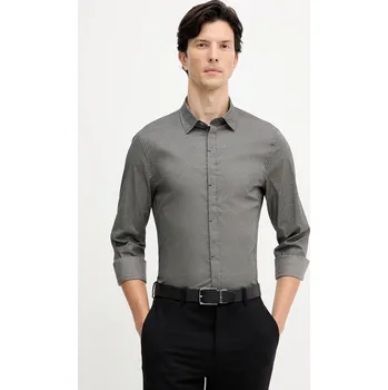 Košile Armani Exchange pánská, bílá barva, slim, s klasickým límcem, XM000625 AF13184 XM000625.AF13184 90X, vel. M