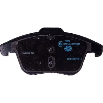 Brzdová destička Hella 8DB 355 040-141 Sada brzdových destiček, kotoučové brzdy