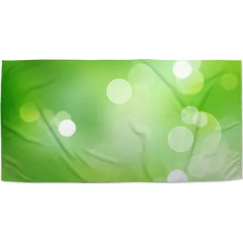 Sablio Ručník Zelená abstrakce 2 - 30x50 cm