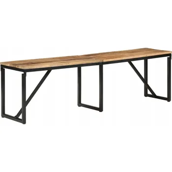 Zahradní lavice Lavice, 160x35x46 cm, masivní mangové dřevo