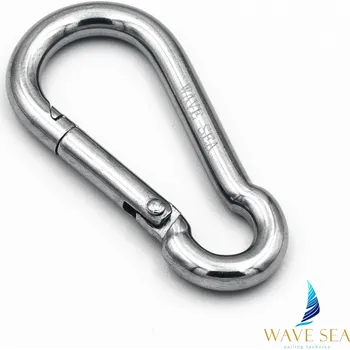 Karabina s hákem bosaka WAVE SEA WS6211-6 60