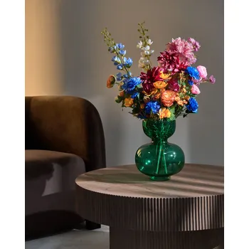 umělá květina Umělá kytice vícebarevná 75 cm dekorativní kytice z umělých květin ručně vyrobená dekorace na stůl obývací pokoj jídelna Beliani