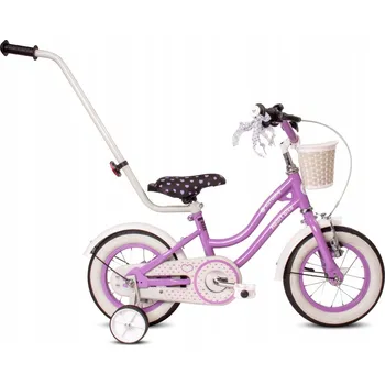 Dětské vozidlo Kolo Sun Baby HeartBike 12 12" fialové