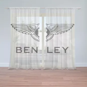 Záclona Sablio Záclony Bentley na bílé: 2ks 150x250cm