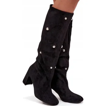 Dámské kozačky Kozačky na podpatku model 219862 Step in style 39