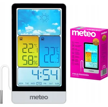 Meteostanice Meteostanice s teploměrem – vnitřní i venkovní METEO SP112
