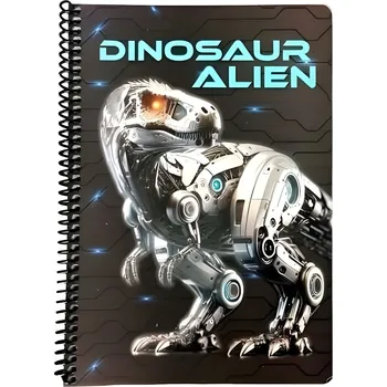 SPIRÁLOVÝ SEŠIT DINOSAURUS Gim 357-26402 Velikost: uni