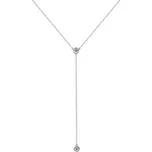 MN410 Stříbrný náhrdelník s moissanity