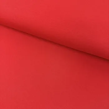 Tričkovina s lycrou Gold - Červená