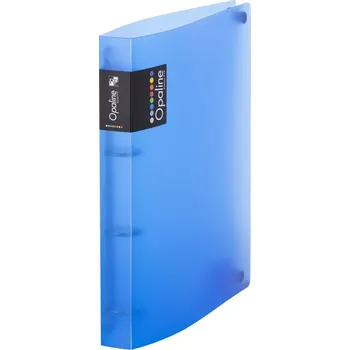 Karton P+P Opaline 4 kroužkový pořadač A4 32 mm modrý