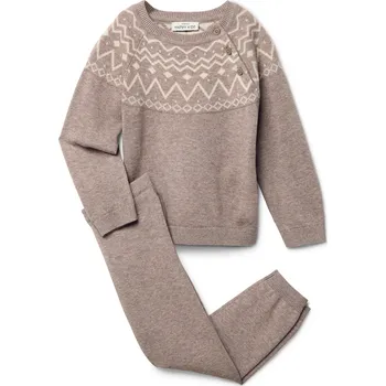 Kojenecké oblečení 715279 - Tchibo - Pletená souprava pro miminka - pro miminko - vel. 74/80 - barva: bílá/žakár