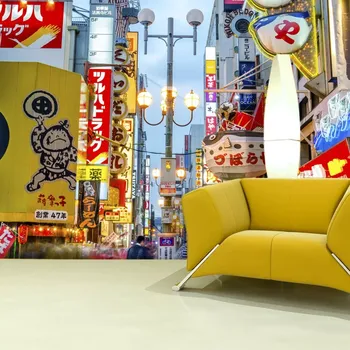 Tapeta Sablio Tapeta Noční ulička - 125x75 cm