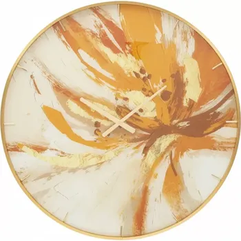 Hodiny Nástěnné hodiny Glass Toply 80 cm vícebarevné/zlaté