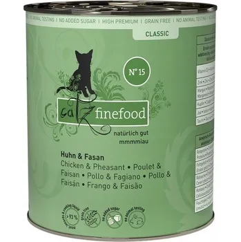Krmivo pro kočku Vlhké krmivo pro kočky Catz Finefood bez obilovin mix chutí 800 g