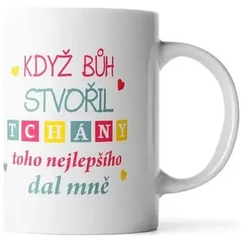 Sablio Hrnek Když Bůh stvořil tchány - 890 ml - XXL