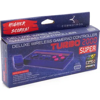 Joystick Commotron Bezdrátový Gamepad Retro Turbo 2000 Super Design: GP001-VCS