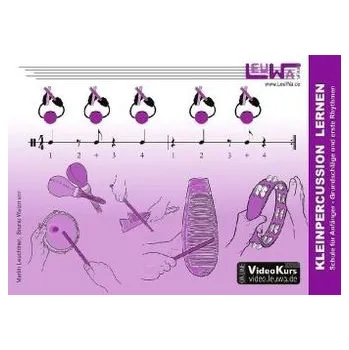 Kleinpercussion lernen - Leuchtner, Martin