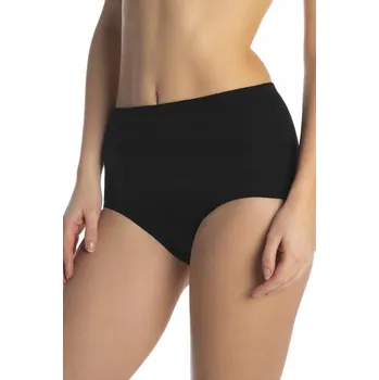 Kalhotky Kalhotky kalhotky Manuela černé bavlněné, velikost XL, 6 ks