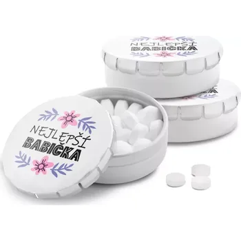 Bonbon Sablio Mentolky Nejlepší babička - 3 ks