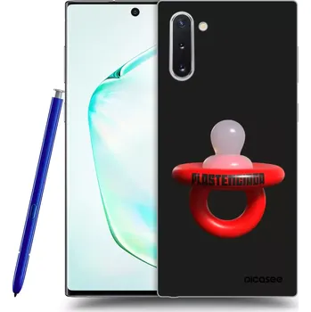 Pouzdro na mobilní telefon Picasee silikonový průhledný obal pro Samsung Galaxy Note 10 N970F - Le Dudel
