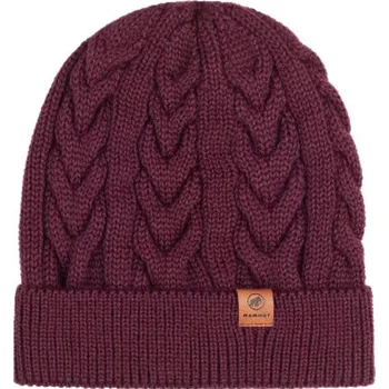 Čepice Mammut Valbella Beanie 3800 vin červená